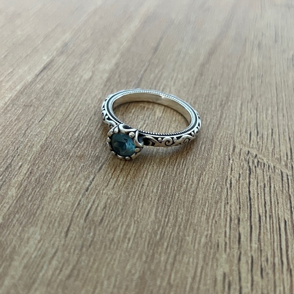 James Avery Jewelry - James Avery Cherished Birthstone Ring – Blue Topaz, Size 6